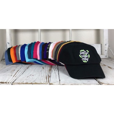 New Positive Vibes Only Baseball Cap Hat  Many Colors Available   eb-14052422
